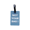 Travelest Luggage Tag - Not your bag V3 Light Blue