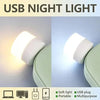 Mini USB LED Plug Lamp Portable Eye Protection Book Reading Light Small Round Car Bulb Computer Mobile Power Lamps (Express Delivery)