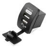 Double USB Charger With Cap