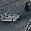 BUILTRIGHT | ELASTIC TECH PANEL CLIPS 8 PC KIT | BLACK