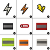 Different Logos Patche