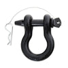 3/4″ Quick Disconnect D-Ring Shackle (Black)