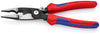 Knipex - 13 92 200 | Electrical Installation Pliers w/ Locking Lever | Multi-Component Handle | Black Atramentized - 200mm