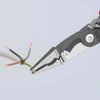 Knipex - 13 92 200 | Electrical Installation Pliers w/ Locking Lever | Multi-Component Handle | Black Atramentized - 200mm