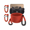 Miolle Kinetic Recovery & Tow Rope Set - 7/8 inch x 30 ft