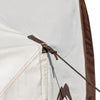 Magic tarp retro tent with arched doors for leisure Camping