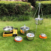 Campingmoon Stainless Steel Cookware Set - MC240