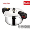 Kitchen Flower Stainless Pressure Cooker 5L