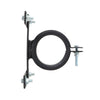 3″ Tube Mounted License Plate Bracket (Black)