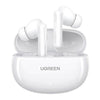 UGREEN HiTune T6s Hybrid Active Noise-Cancelling Earbuds White