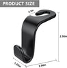 4-Pack Car Seat Back Storage Hook