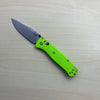 Benchmade Custom Bugout 20CV Fluorescent Green