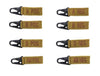Blood Type Keychain Khaki