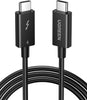 Ugreen USB-C to USB-C Thunderbolt 4 Cable 0.8m (Black)US501