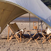 Camping Outdoor Camping Bamboo Canvas Chair