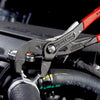 Knipex - 85 51 250 AF | Spring Hose Clamp Pliers (with Locking Button) | Non-Slip Handle | Grey Atramentized - 250mm