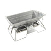 Campingmoon MT-3 Foldable BBQ Grill with Carrying Bag - Large