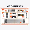Hardkorr Tri-Colour LED Camping Light Kit - 4 Bars