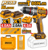 Ingco CIDLI20868 Brushless Cordless Impact Drill