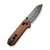 CIVIVI Yonder Wood Handle - Damascus Blade