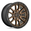 FUEL | D681 REBEL | 17X9 6X5.5 1MM OFFSET | MATTE BRONZE/BLACK BEAD RING