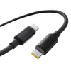 Baseus Foamed Silicone Fast Charging Data Cable USB-C to USB-C 100W 1m - Comic Black