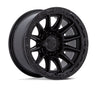 FUEL | FC866 PISTON | BLACKOUT W/GLOSS BLACK LIP