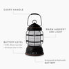 Barebones Forest Lantern Red