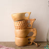 WOODEN JAPANESE CUP