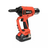 Yato 18v Riveter 18v 2.4, 3-3.2, 4, 4.8-5mm (1x3.0Ah+Charger)