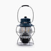 Barebones Living Railroad Lantern Ocean Blue