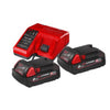 Milwaukee M18NRG-202 NRG Kit (18V 2BAT 2.0Ah + 1 Charger)