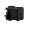 Powerology Super-Compact Gan Charger With (1.2m/4ft) USB-C To Lightning Cable