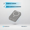 Powerology 20000mAh Magsafe Aluminum Powerbank