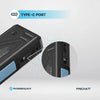 Powerology 27000mAh Solar Wireless Charging Power Bank