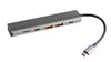 Powerology 6in 1 Slim 4K HDMI USB-C Hub 10Gbps Data Transfer