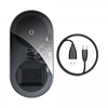 Baseus Simple 2 In 1 Wireless Charger 15W Max Qi Black