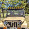 KC LIGHTS  | 6″ PRO 6 GRAVITY LIGHT COVER  | SMILEY FACE YELLOW/BLACK KC LOGO