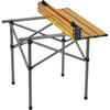 Fundango Aluminum Folding Table M 54x51x49.5cm Grain/Black