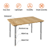 KingCamp - KingCamp Adjustable Bamboo Table