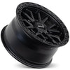 Prado 250 (17X9) RAID MATT BLACK 4x ALLOY WHEELS (6/139) +35