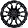 RANGER (17X9) RAID MATT BLACK 4x ALLOY WHEELS (6/139) +35