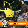 Worx - 20V Hydroshot Full Kit, 22 Bar, 120l/h, 1x2.0Ah KIT