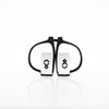Chiik Glasses - UV400 Protection Flexible Clear Lense Glasses (White)
