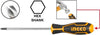 Ingco - Phillips Go-Through Screwdriver HGTSPH3200