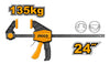 Ingco - Quick Bar Clamps HQBC24802