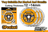 Ingco - Dry Diamond Disc DMD0123023
