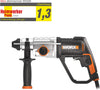 Worx - 800W 26mm Rotary Hammer, 2.5J, injection box