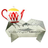 Campnsea - Galvanized Firepit with Kettle Stand & Carry Bag