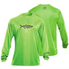 FF Tarpon L/S Performance Tee Lime TL1402L